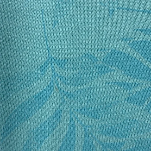 NWT Columbia Women’s S PFG Slack Water French Terry Hoodie in Aqua Foliage - Picture 5 of 12